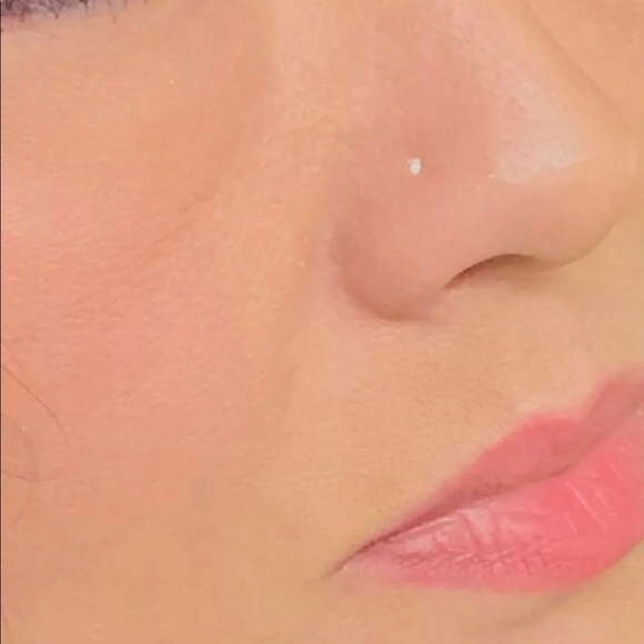 Jewelry - 2X Teeny Tiny Sterling Silver Nose Ring